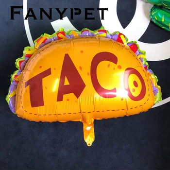 Meksikos dekoracijos reklama prekių kaktusas ir lama šalies TACO BIJAU MEILĖS fiesta Kaktusas helio folija balionai taco twosday