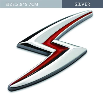 Metalo Žaibo Simbolis Sparno ir Uodegos Emblema Automobilių Lipdukas Ženklelis Nissan Silvia S10 S110 S12 S13 S14 S15 180SX 200SX 240SX 300ZX