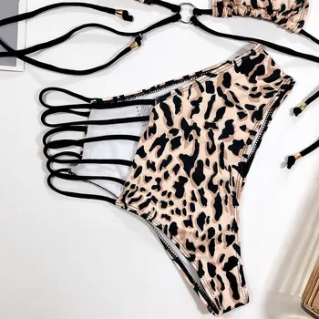Micro Bikini Maudymosi Kostiumėliai Moterims, Leopardas Aukštos Sumažinti Plaukimo Maudymosi Kostiumą Biquini Nustatyti Seksualus Maudymosi Kostiumėlį Femme Brazilijos Bikini 2020 M.