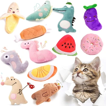 Mielas Pliušinis Katė Žaislas Interaktyvus Katžolių Pelės Žaislai Katėms Puppy, Pet Produktas, Minkštas, Mielas Kačiukas Žaislas, skirtas Kačių Reikmenys