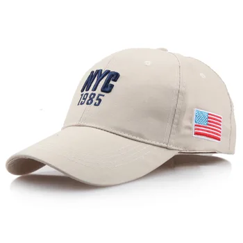 Moterų NYC 1985 Beisbolo Kepurės Vyrams Berniukas Mergaičių 2021 JAV Vėliava Laišką, Siuvinėjimas Medvilnės Snapback Cap Reguliuojamas Saulės Sunkvežimio vairuotojas Hat