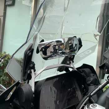 Motociklų Saugos Papildomas Galinio Vaizdo Veidrodis, Stiklas 180 Laipsnių Aklojoje Veidrodžių Plataus Kampo Galinio Vaizdo Veidrodėliai