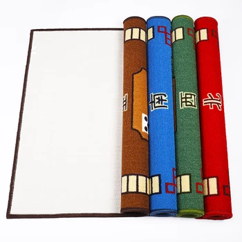Namų naudojimui sutirštės mahjong antklodė mahjong medžiaga mahjong kilimėlis