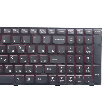 NAUJAS rusų klaviatūra Lenovo Y500 Y500N Y500NT Y510 Y510P Y590 Y590N Nešiojamas rusų Klaviatūra su Apšvietimu apšvietimas