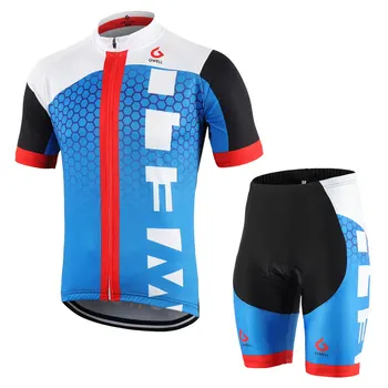 Naujos raudonos ir baltos spalvos dviračių marškinėliai, kombinezonas su antkrūtiniu kalnų dviratį dviračiu vienodus drabužius greitai džiovinimo vyrų trumpą lauko sporto reikmenys