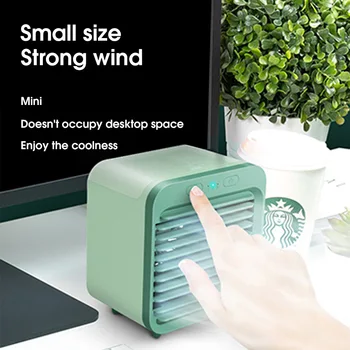 Nešiojamų Oro Kondicionierius, Mini Usb Desktop Vandens Ledo Aušintuvo Ventiliatorius, Miegamojo Office Home