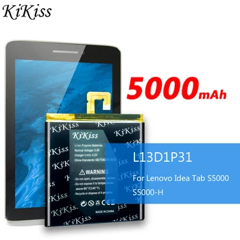 Originalus KiKiss Baterija L13D1P31 Lenovo Trinkelėmis A3500 S5000 S5000-H Tab 2 A7 A7-30 A7-10F A7-20F Baterija