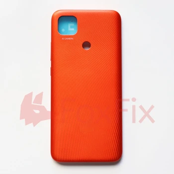 Originalus NAUJAS Xiaomi Redmi 9C Atgal Baterijos Dangtelis Galinis Būsto Duris Atveju atsarginės Dalys Redmi 9C Baterijos Dangtelis