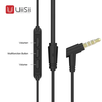 Originalus UiiSii T8 DT 200 Hibridinių HiFi Stereo Bass Muzikos In-Ear Ausinės stereophone Ausinių Su Mikrofonu Už smartphonevoice