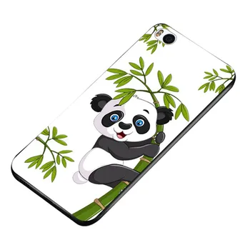 Panda 1 Minkštos TPU Case Cover Už Xiaomi Redmi 4 Pastaba K20 8 8A Pro Prime