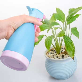 Plastikinis purškimo butelis, skaidrus makiažą, drėkina purkštukai puodą bauda rūkas augalų, gėlių purškimo butelis