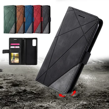POCO M3 M2 X3 NFC Odos Flip Case For Xiaomi 10T Lite Redmi K20 K30 K40 Pro Pastaba 8 8T 9 9T 10 10S Knyga Kortelės, Piniginės Dangtis