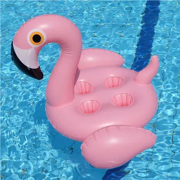 Pripučiamas Baseinas Plaukti Flamingo Puodelių Laikikliai Plūdės Plaukimo Ratas, Plaukimo Baseinas Šalis Geriamojo Aušintuvas Stalo Juostoje Dėklas Paplūdimys