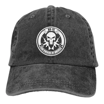 Punisher AR15 Beisbolo kepuraitę kaubojaus skrybėlę Pasiekė bžūp Cowboy Bebop Skrybėlės Vyrų ir moterų skrybėlės