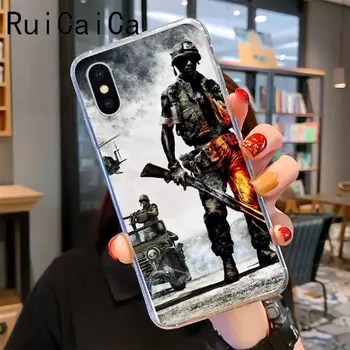 RuiCaiCa Bijo Armijos Karių Telefono dėklas skirtas iPhone 12 8 7 6 6S Plus X XS MAX 5 5S SE XR 12 11 pro promax
