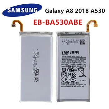 SAMSUNG Originalus EB-BA530ABE 3000mAh Baterija Samsung Galaxy A8 2018 A530 SM-A530 A530F A530K/L/S/M A530N/DS Baterijas+Įrankiai