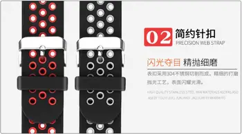 Silikoninė Apyrankė Apyrankės Pakeitimo lanksti Huawei Talkband B3, B2, B5, B6 Dirželis juosta Smart Žiūrėti 15mm 16mm 18mm