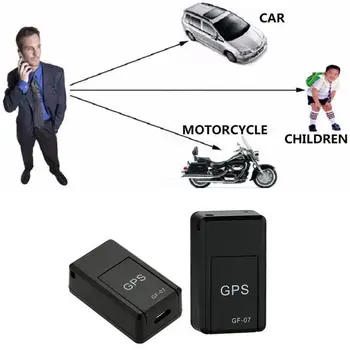 Smart Mini Gps Seklys Automobilių Gps Locator Stiprus Realiu Laiku Magnetinio Mažas GPS Sekimo Prietaisas Automobilio, Motociklo, Sunkvežimio Vaikams, Paaugliams Senas