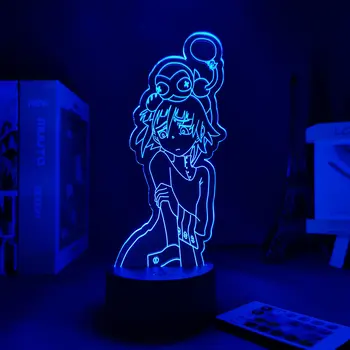 Soul Eater Anime Corna dega Veranda Vaikų Naktį Šviesos, Miegamojo Neoninės Šviesos, Lubų Led Jutiklis Šviesos Projektorius