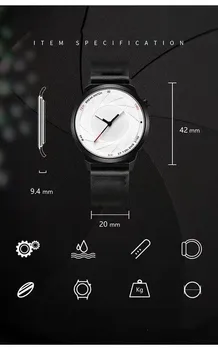 Tendencijos Produktų 2021 Verslo, Sporto Karinės Paprasta vyriški Žiūrėti Naujus Geriausiai parduodamų Nerūdijančio Plieno vyriški Laikrodžiai jo ir autorystė