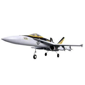 TRS RC Lėktuvo 64mm F18 F-18 V2 Vigilantes Ducted Fan EPF Jet Pilkosios Skalės Warbird Kovotojas Modelis Hobis Plokštumos Orlaivių Avion PNP