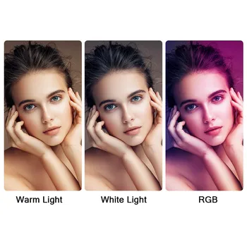 Ulanzi R66 Mini RGB LED Vaizdo Užpildyti Šviesos Tamsos 2500-9000K Kamera Smartphone Vlog Gyventi Fotografijos Lempa, 2000mAh Foto Studija