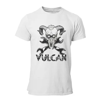 Vyriški T-shirt Vulcan Essentials Žaidimai Black Mens Drabužius 46990