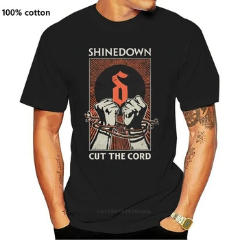 Vyrų marškinėliai Shinedown Recortado Akordas Camiseta Roko Amaryllis 