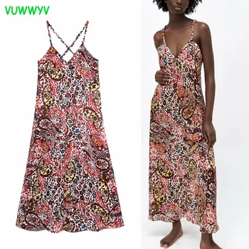 Za Spausdinti Ilga Suknelė Moterims Slydimo Backless Maxi Suknelės Moteris Vasarą 2021 Strappy Plius Dydis Afrikos Šalis Suknelės Moterims Derliaus