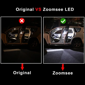 Zoomsee 13Pcs Interjero LED Skirti 